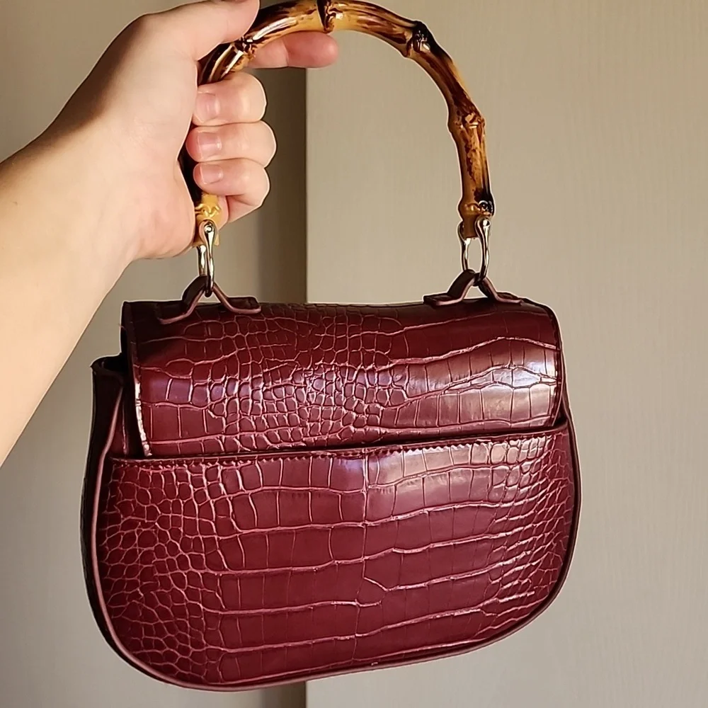 "CXL By Christian Lacroix" Croc Skin Purse โค๏ธ - Picture 3 of 12